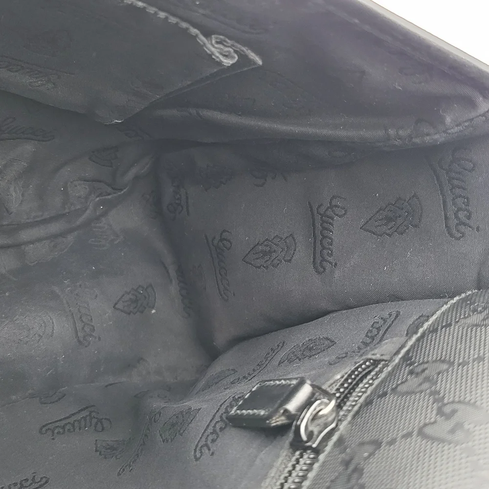 Gucci Imprime Black GG Supreme Canvas Crossbody Unisex Bag... Authentic w/COA...